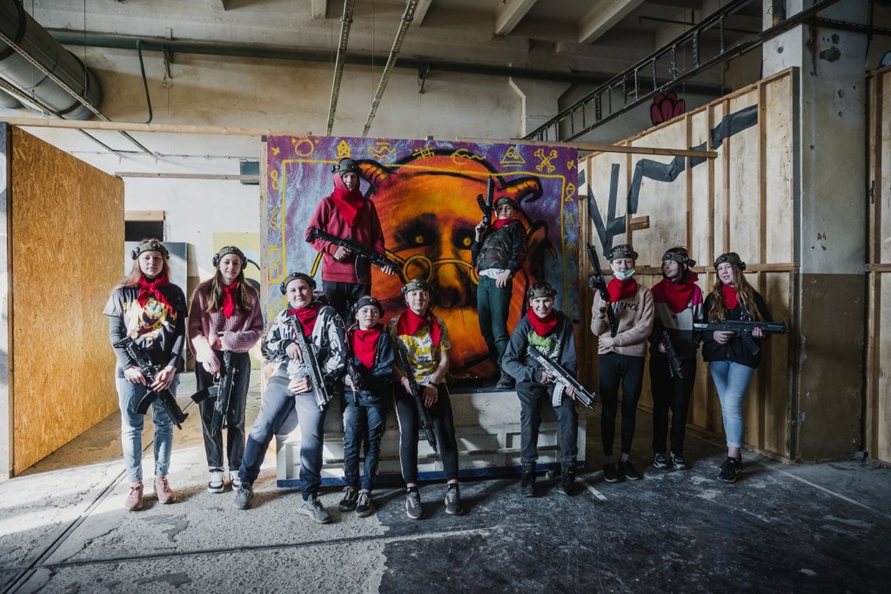 Lāzertags un komandu spēles