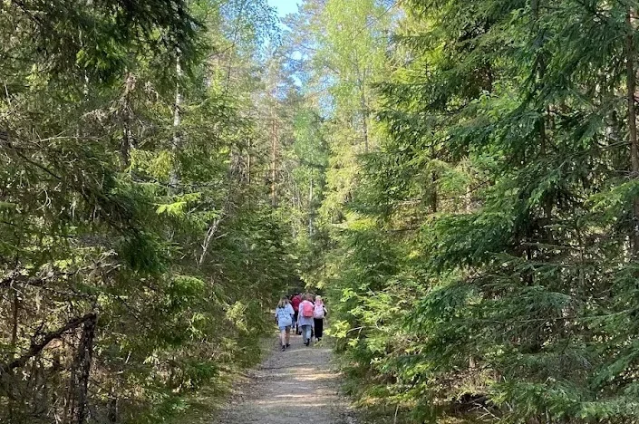 Skolēnu STEM ekskursija Gaujas Nacionālā parka dabas centrā