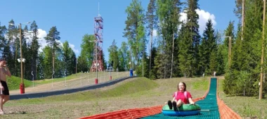 Valgehobusemē skatu tornis